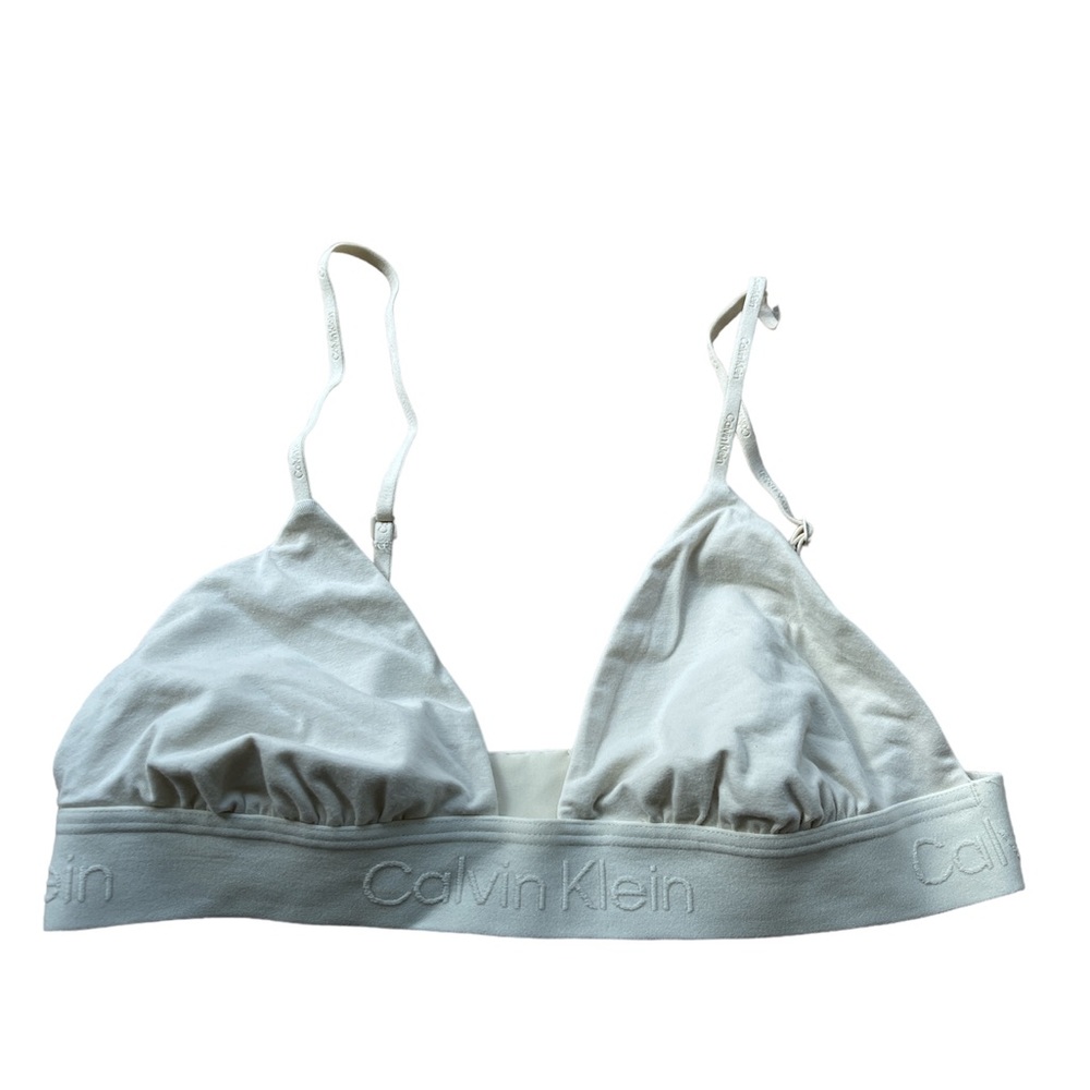 Calvin Klein Intimates Unlined Bra Cream Women’s Medium